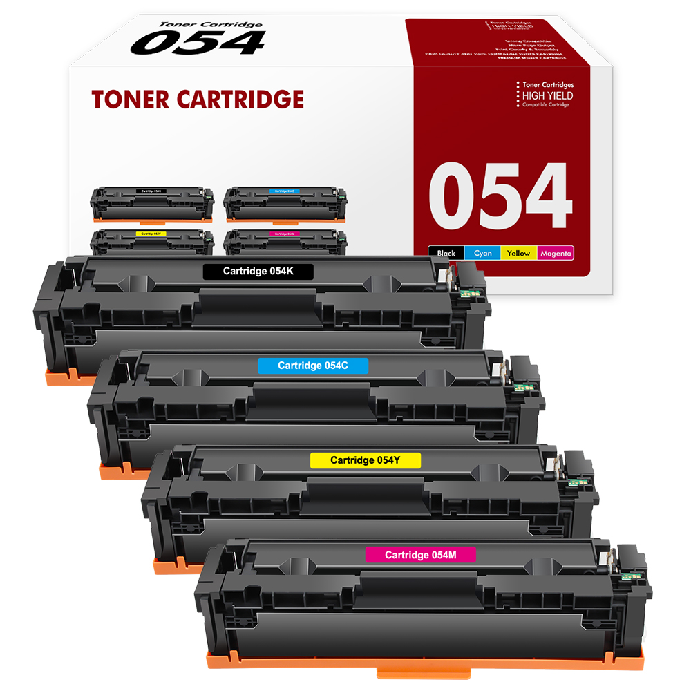 4 Pack For Canon Ink Cartridge 054 Color Image CLASS LBP622Cdw