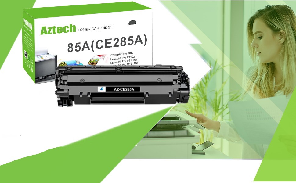 10-Pack V4INK CE285A Compatible Toner – High-Yield For HP LaserJet Pro P1102, M1212nf, M1132 & More Printers