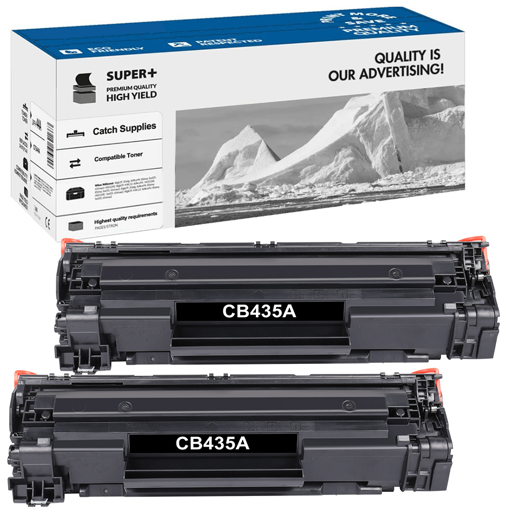 CB435A Toner Cartridge For HP LaserJet P1002, P1005, P1006, P1007 Printers - Compatible 35A Replacement