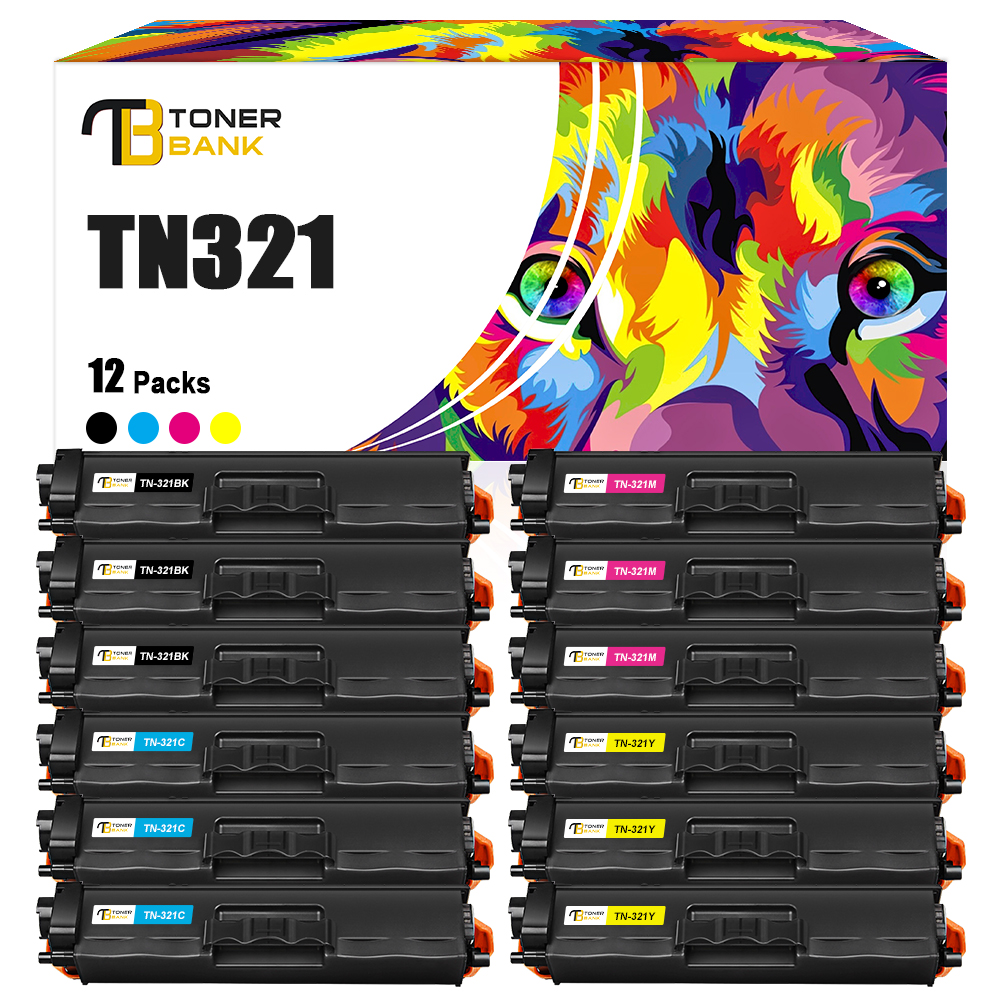 Toner Compatible avec Brother TN-321 MFC-9460CDN 9465CDN 9560CDW 9970CD L8600CDW - Photo 24/24